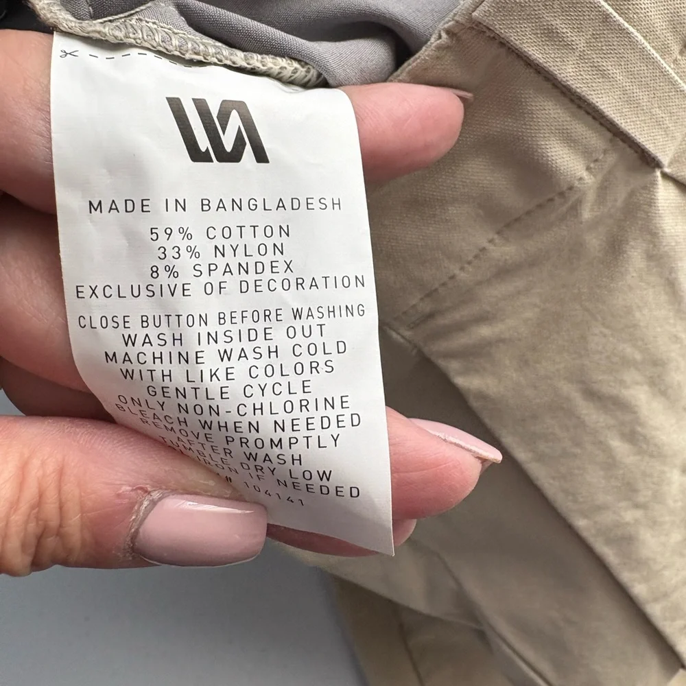 Men's Beige VRST Athletic Tapered Pant‎